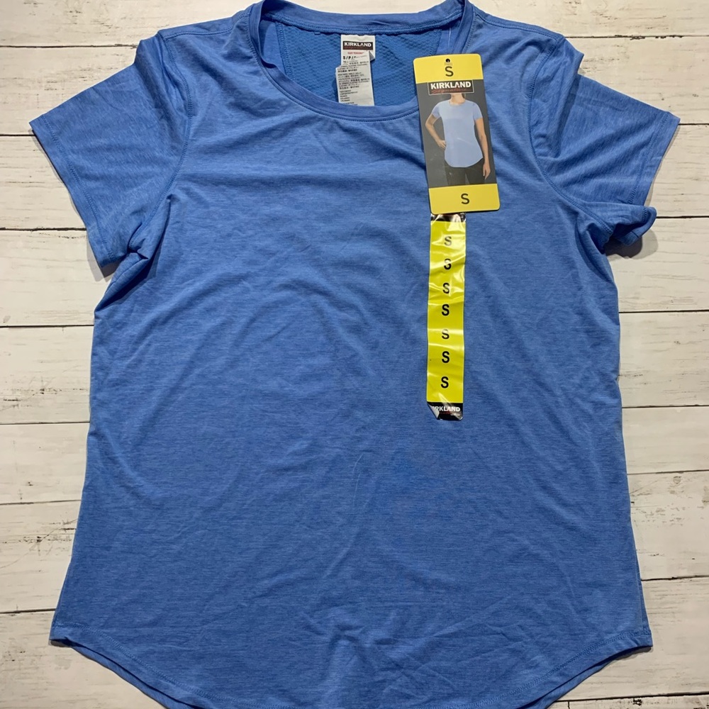 New Kirkland Signature Blue Active Tee Sz. S